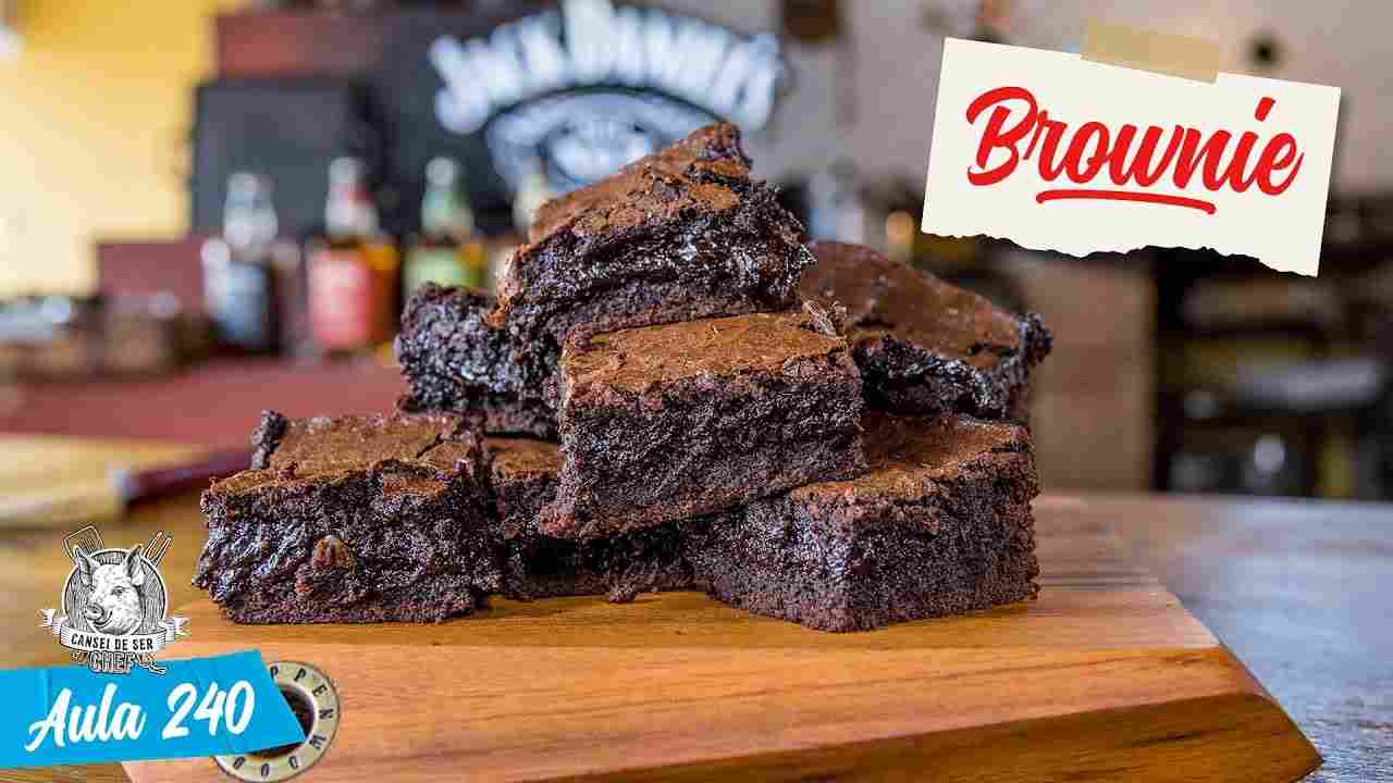 Brownie Simples - Receita de Brownie Perfeito sem Complicação / Cansei de Ser Chef