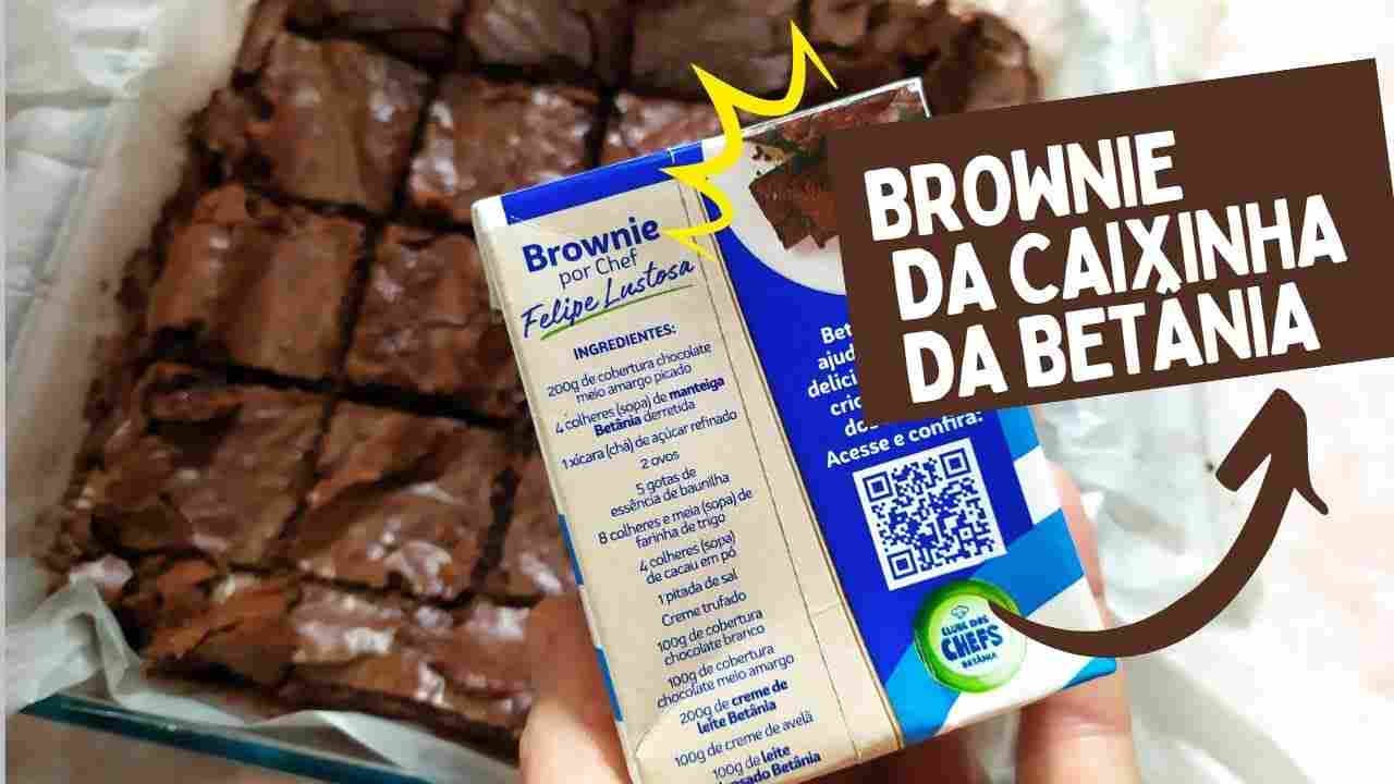 Fiz o Brownie Super Fácil da Caixinha de Creme de Leite Você Vai se Surpreender!!!
