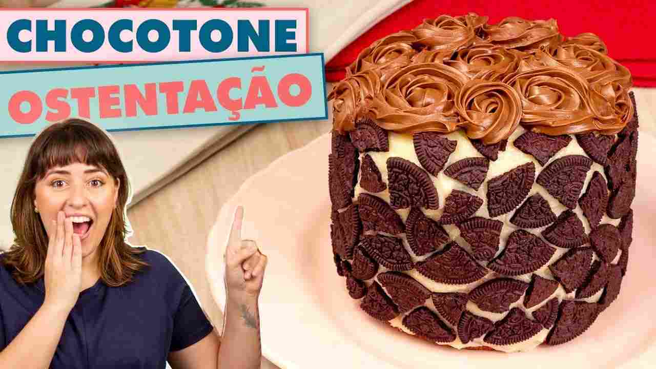 Chocotone de Ninho com Oreo e Nutella - Supremo!! Especial de Natal - Tábata Romero