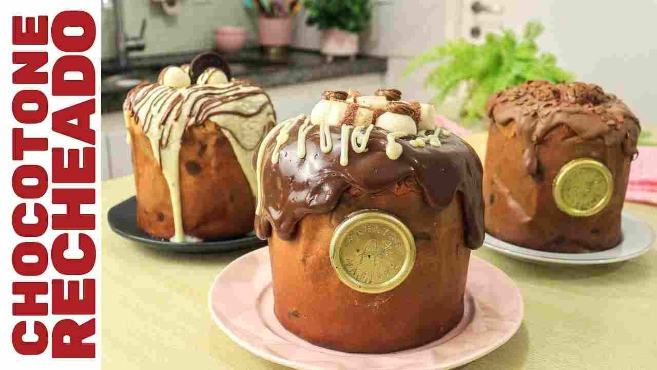 Chocotone Recheado Perfeito! 2 Bases de Recheio e 3 Sabores Campeões de Vendas no Natal!