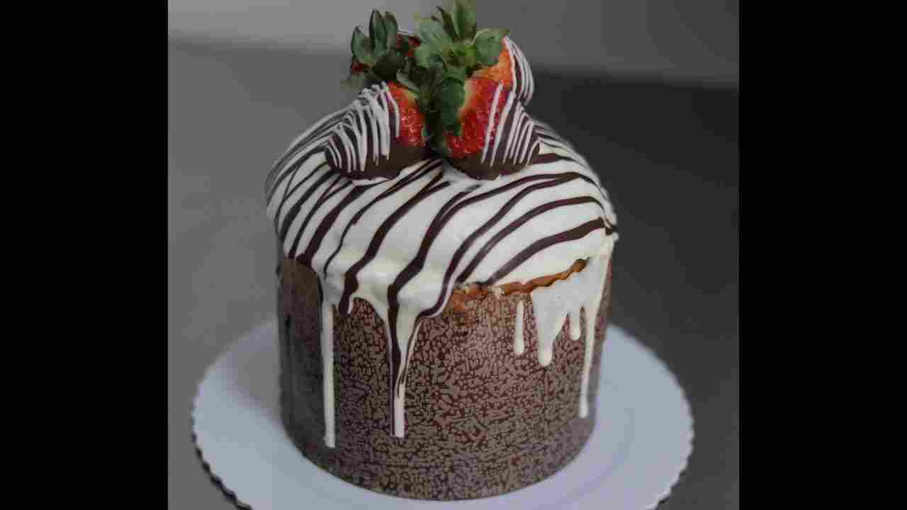 Chocotone Recheado Leite Ninho e Chocolate com Avelã! Adriene Amorim.