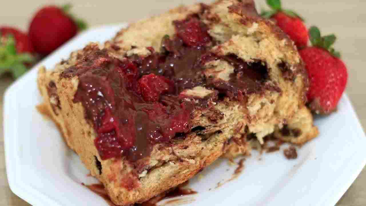 Chocotone Trufado de Chocolate com Morango Receitas de Natal Karen Munhoz