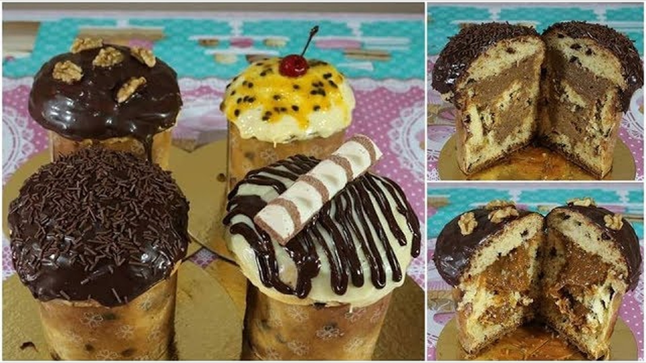 Chocotones Recheados para Lucrar com Essas Receitas