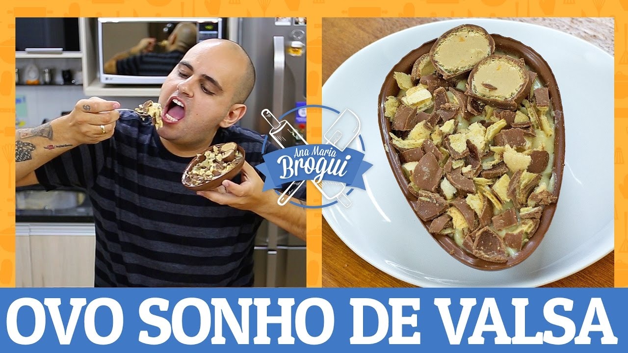 Como Fazer uma Receita de Ovo de Páscoa Sonho de Valsa de Colher
