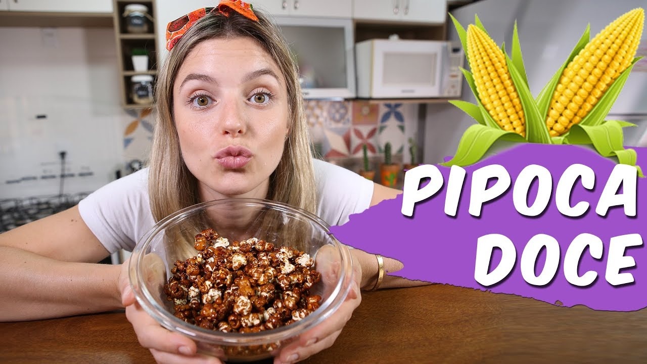 Como Fazer Pipoca Doce e Saudável
