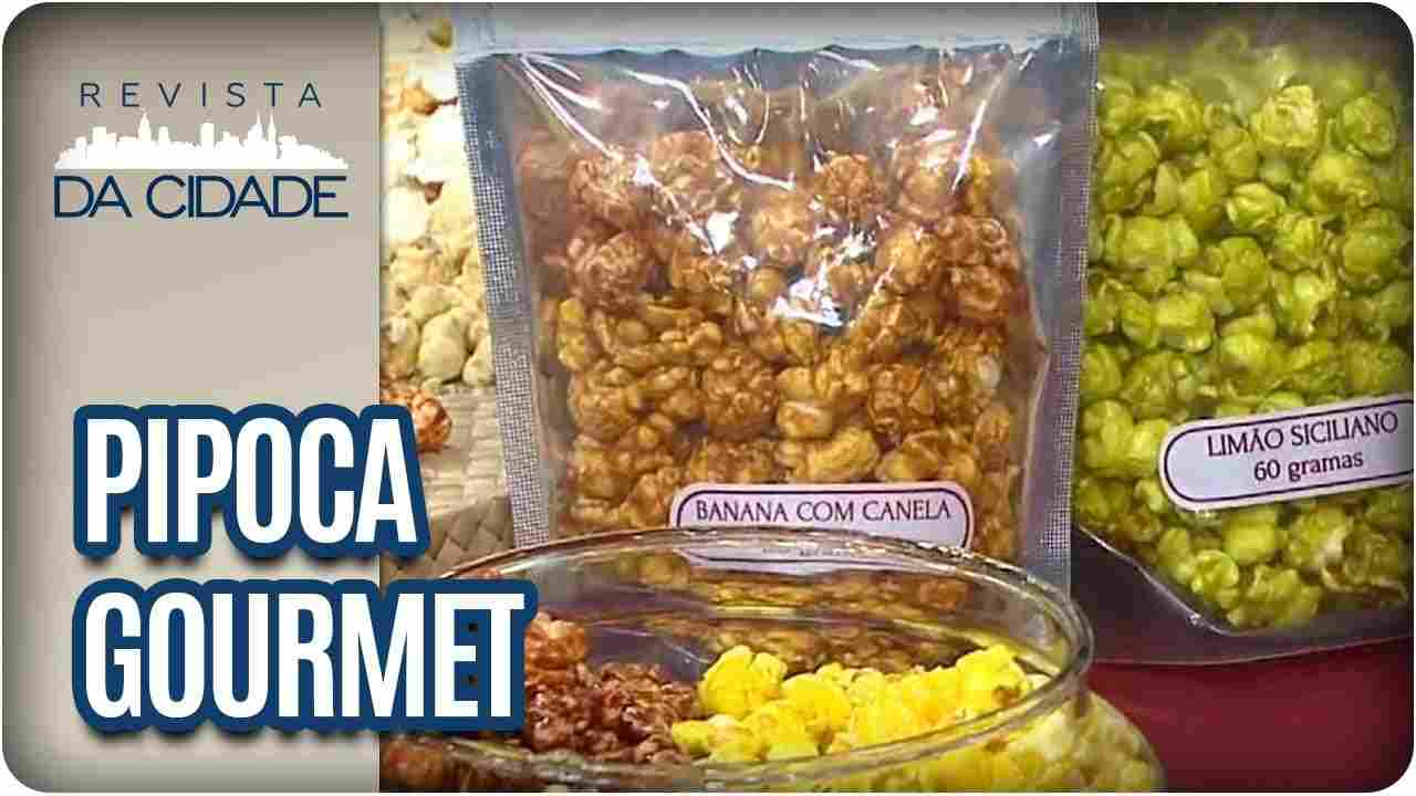 Como Fazer Pipoca Gourmet de Vários Sabores - Revista da Cidade (10/01/17)