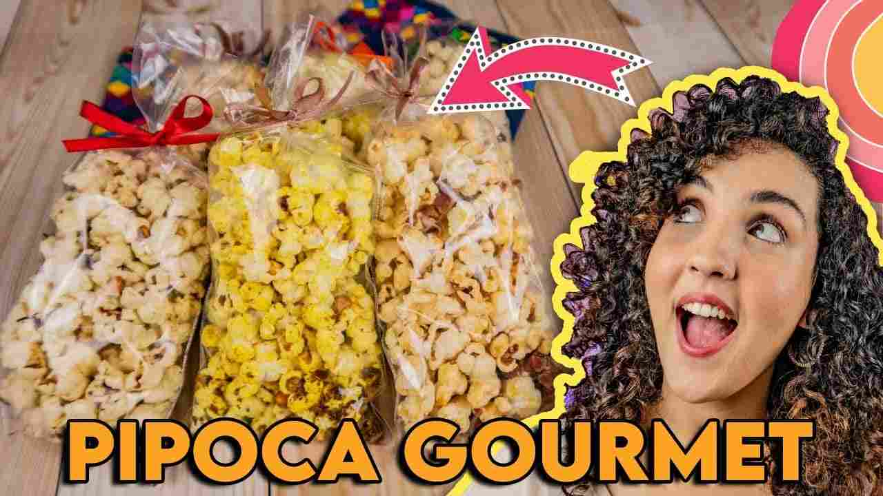 Como Fazer Pipoca Gourmet Salgada para Vender (3 Sabores)