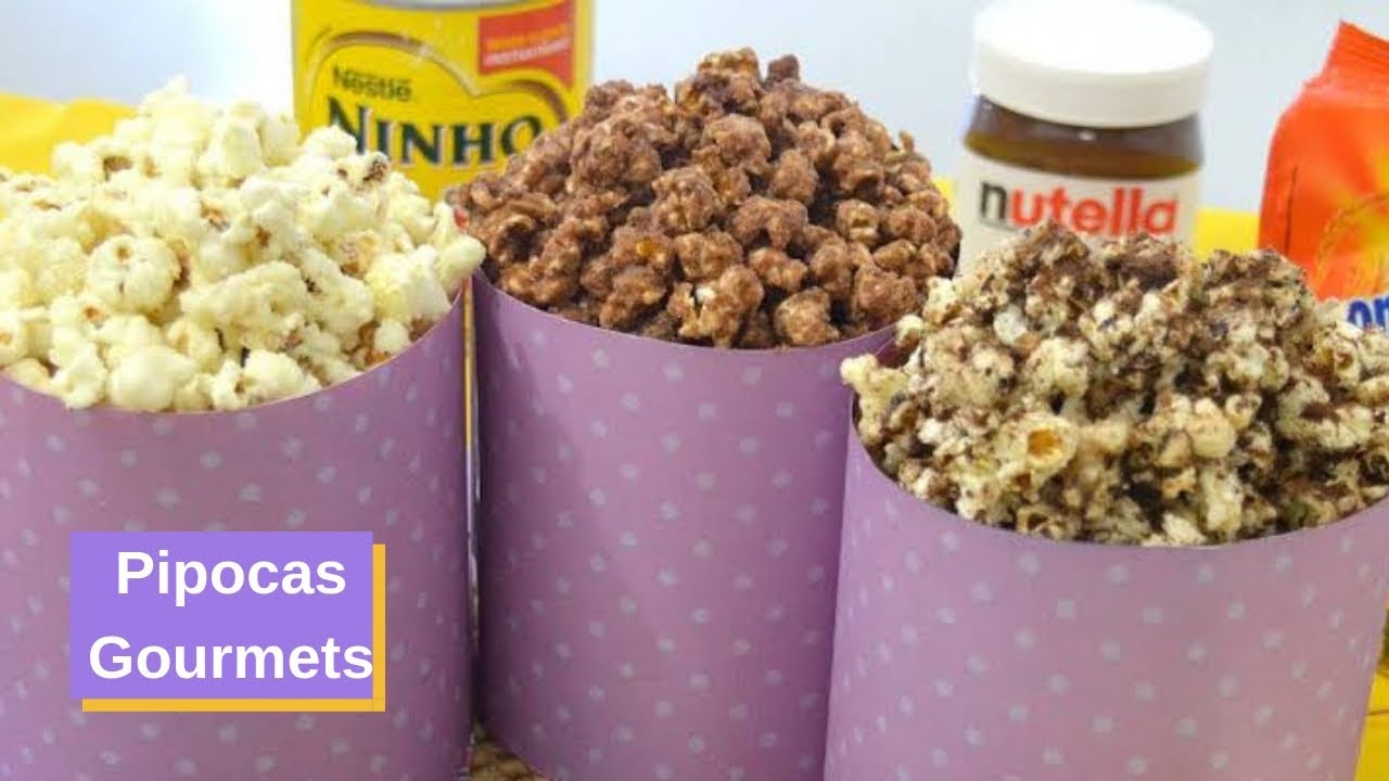 Como Fazer Pipocas Gourmet para Vender