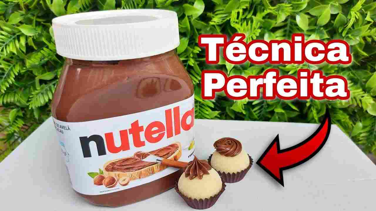 Como Fazer Seu Bico de Nutella no Brigadeiro de Ninho
