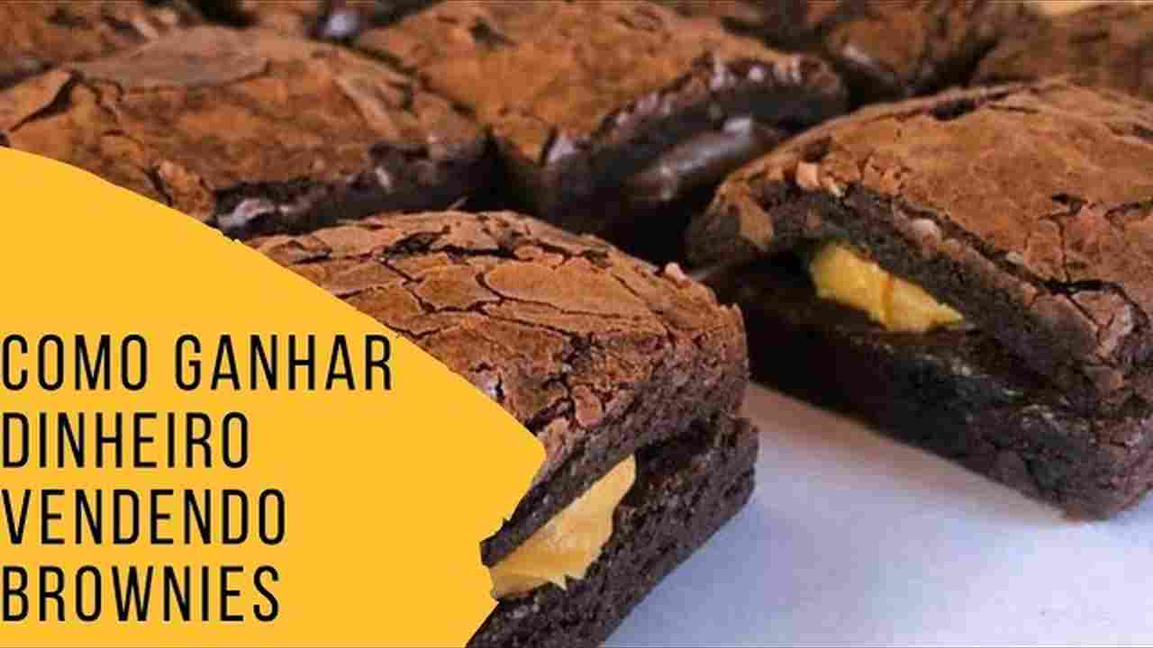 Como Ganhar Dinheiro Vendendo Brownie Passo a Passo. Receita Fácil.