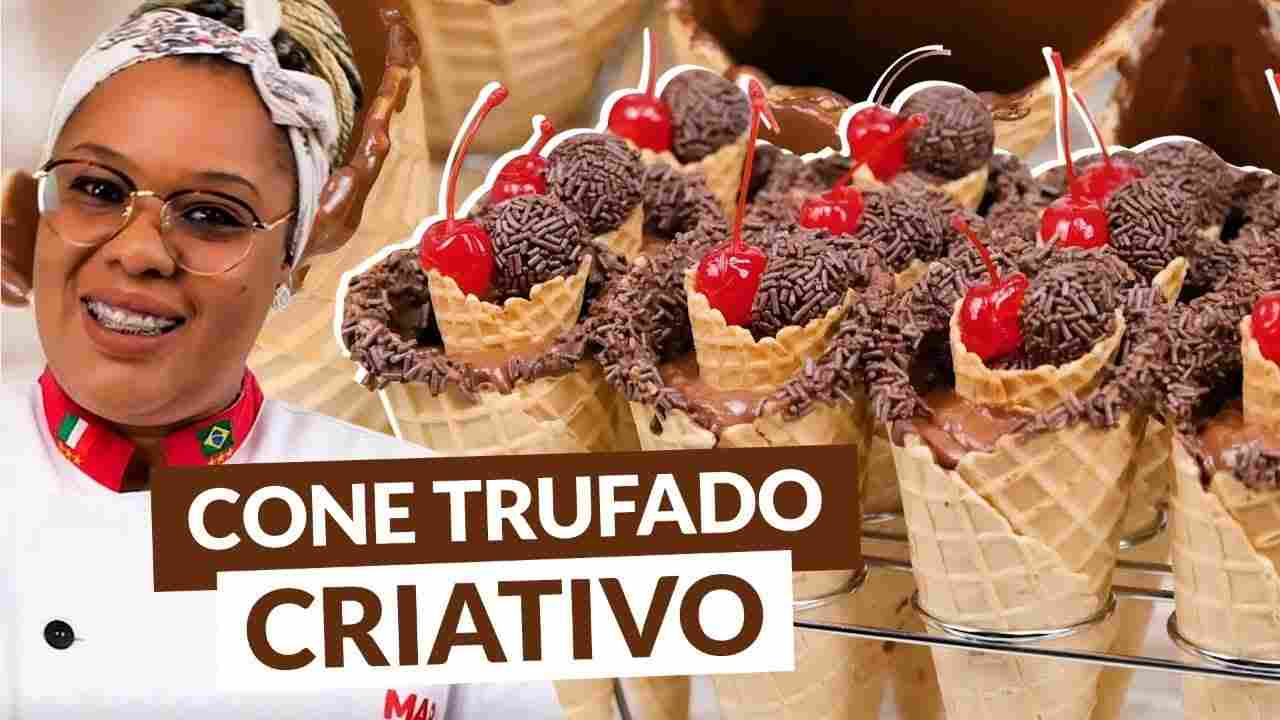 Cone Trufado Criativo de Vitrine com Richelli Carneiro e Marvi Loja Santo Antonio
