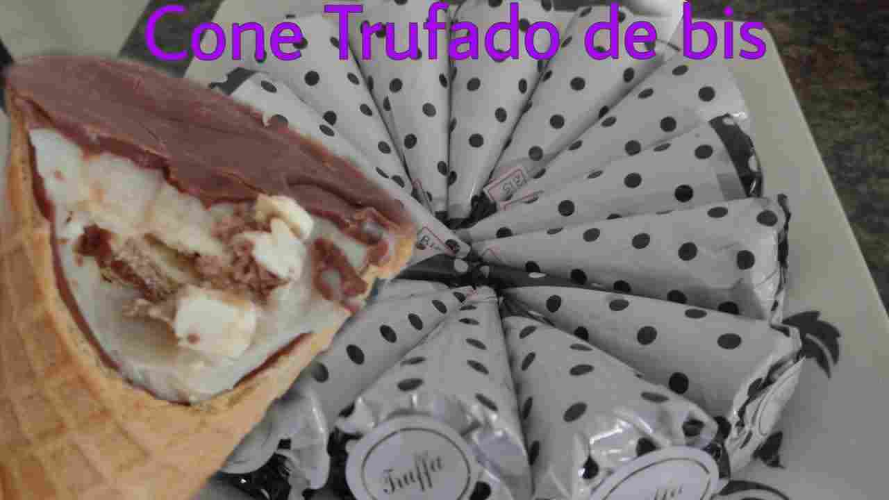 Como Fazer Cone Trufado de Bis Pra Vender