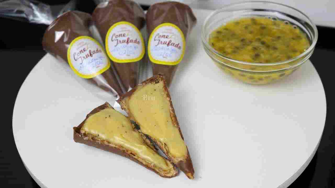 Cone Trufado de Maracujá - Receita Fácil e Lucrativa