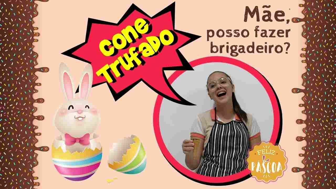 Cone Trufado - Vídeo de Páscoa