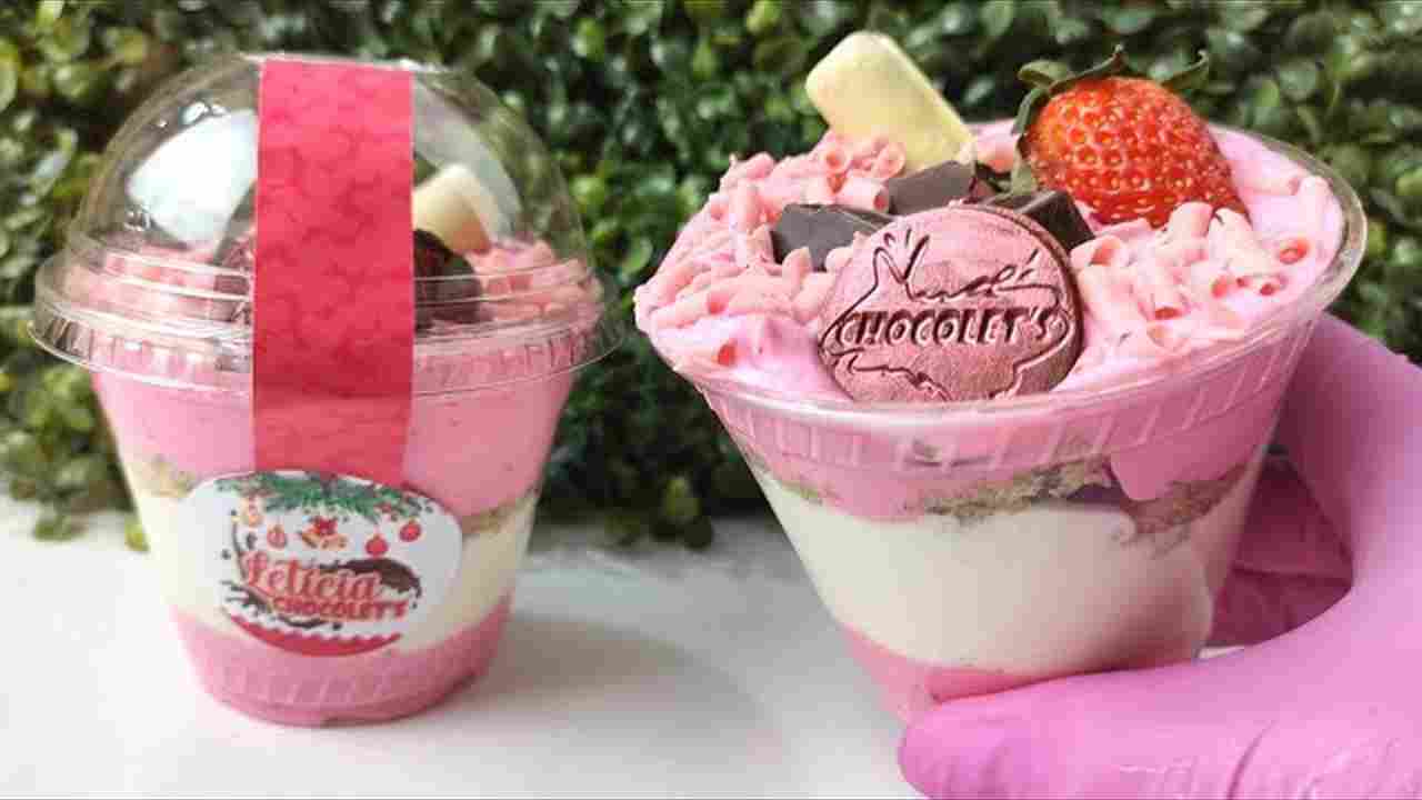 Copo da Felicidade de Morango