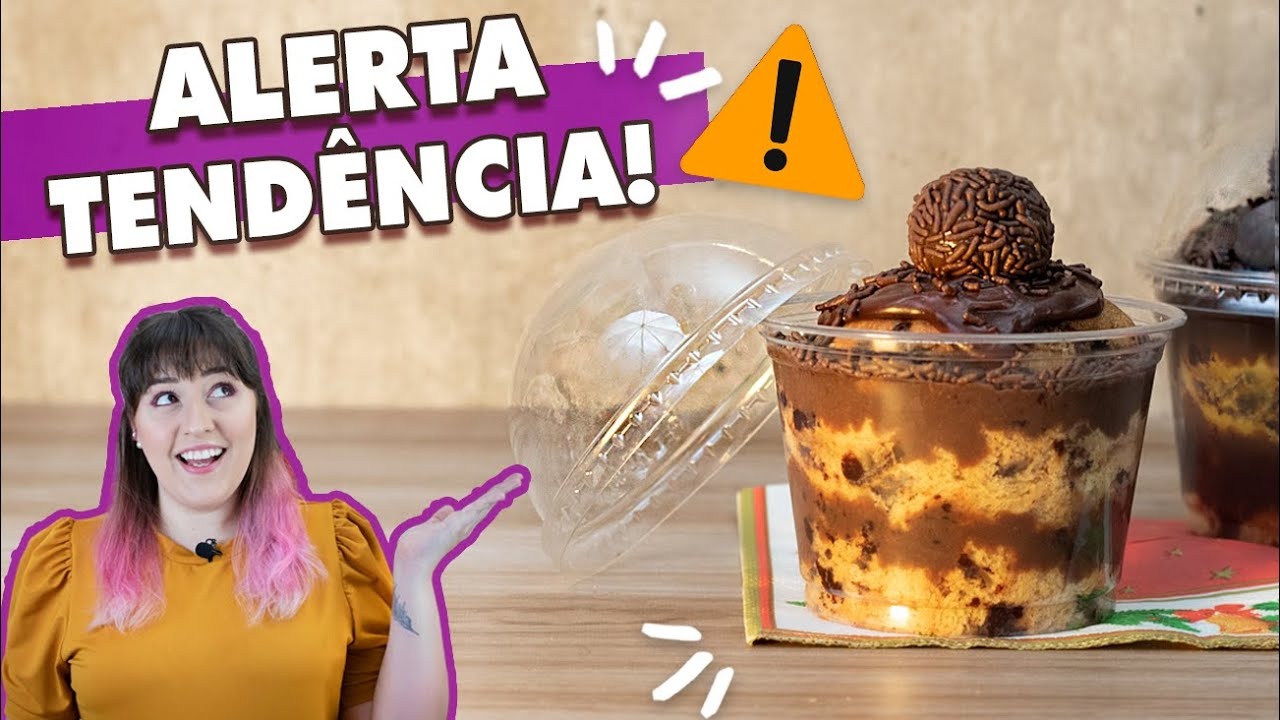 Copotone da Felicidade - Panetone no Copo Bolha