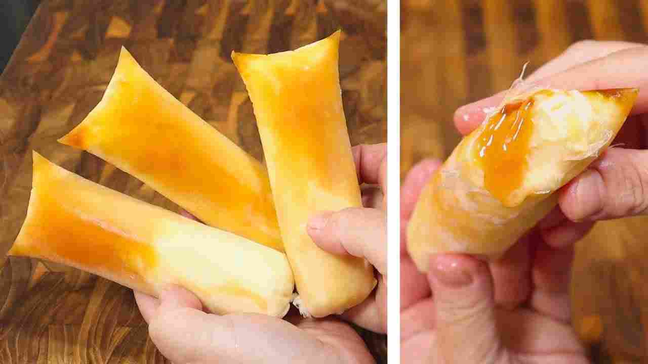 Geladinho Gourmet de Pudim Sacolé Chup-chup