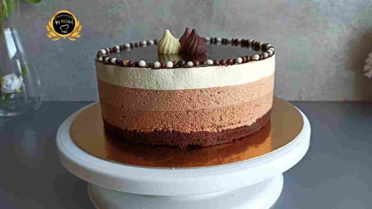 Recette Entremets Trois Chocolats