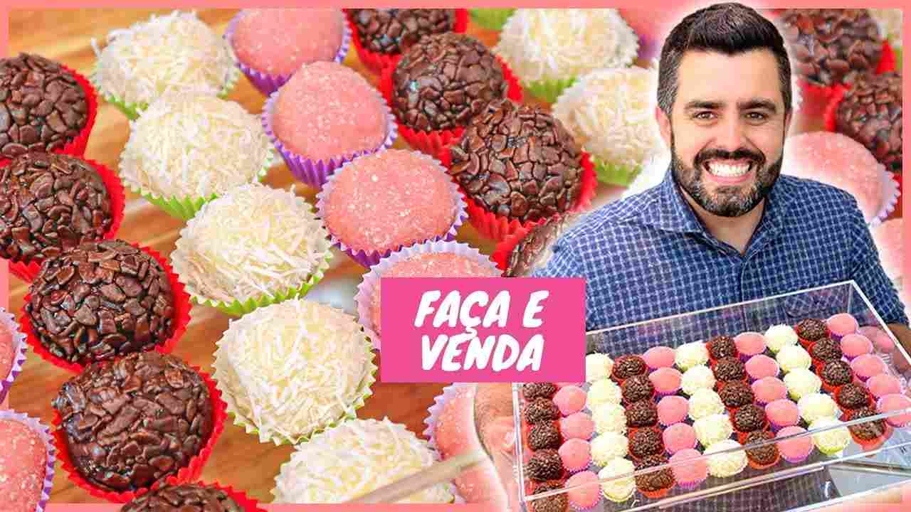 Ganhe Dinheiro com Brigadeiro Gourmet I 3 Receitas que Mais Vendem I Receitas de Pai
