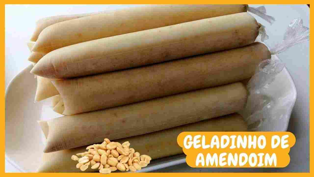 Geladinho Cremoso de Amendoim Receitas da Fran