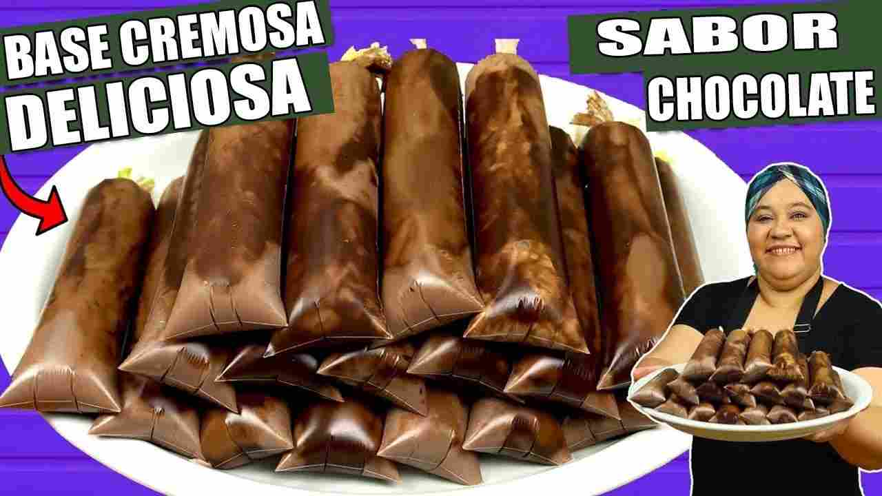 Quando Você Experimentar Esse Geladinho Gourmet de Chocolate Vai Querer Fazer Sempre !