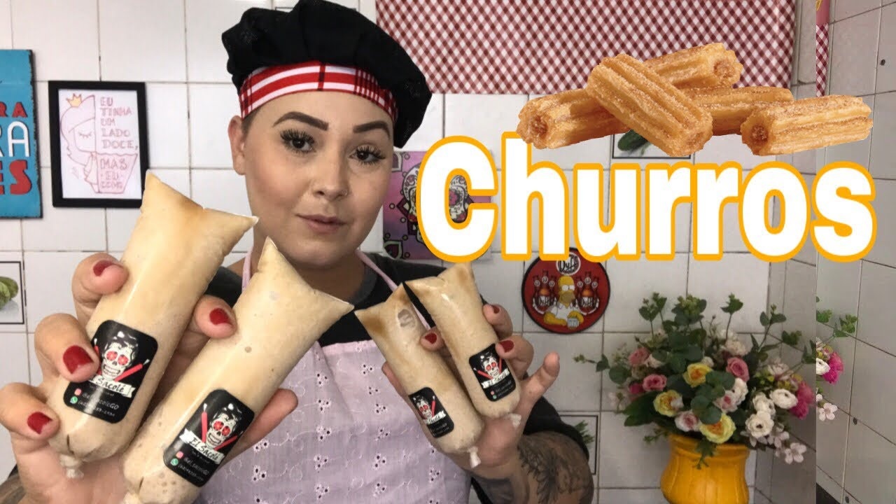 Geladinho Gourmet de Churros sem Leite Condensado