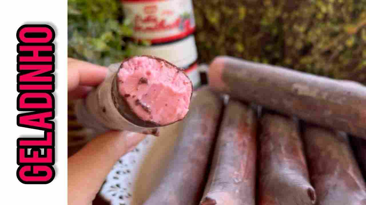 Geladinho de Frutas Vermelhas Usando Pasta Saborizante