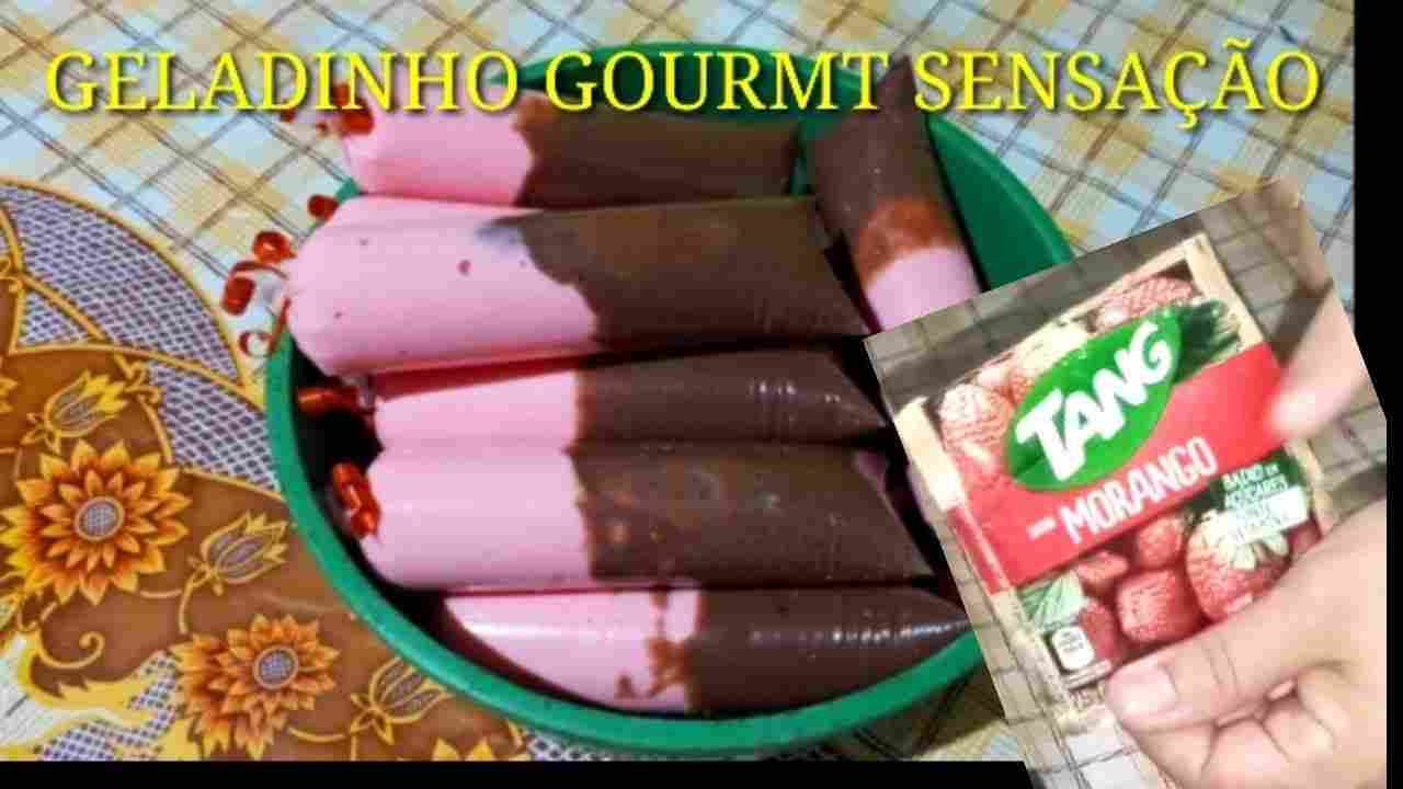 Como Fazer Geladinho Gourmet Sensação,ki-sabor