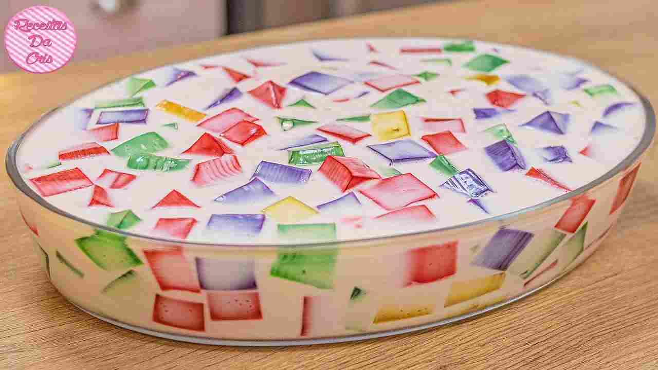 Gelatina Colorida sem Complicação Fácil Demais de Fazer Receitas da Cris