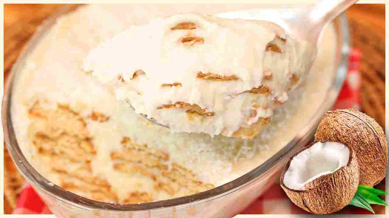 Incrível Como É Fácil Essa Sobremesa I Sobremesa de Vó I Pavê de Coco Cremoso I Receitas de Pai