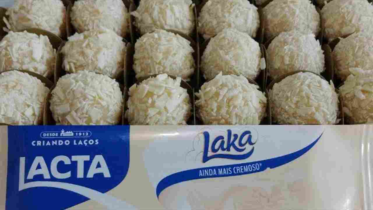 Laka Chocolate Branco um Delicioso Brigadeiro para Vocês Fazer e Vender