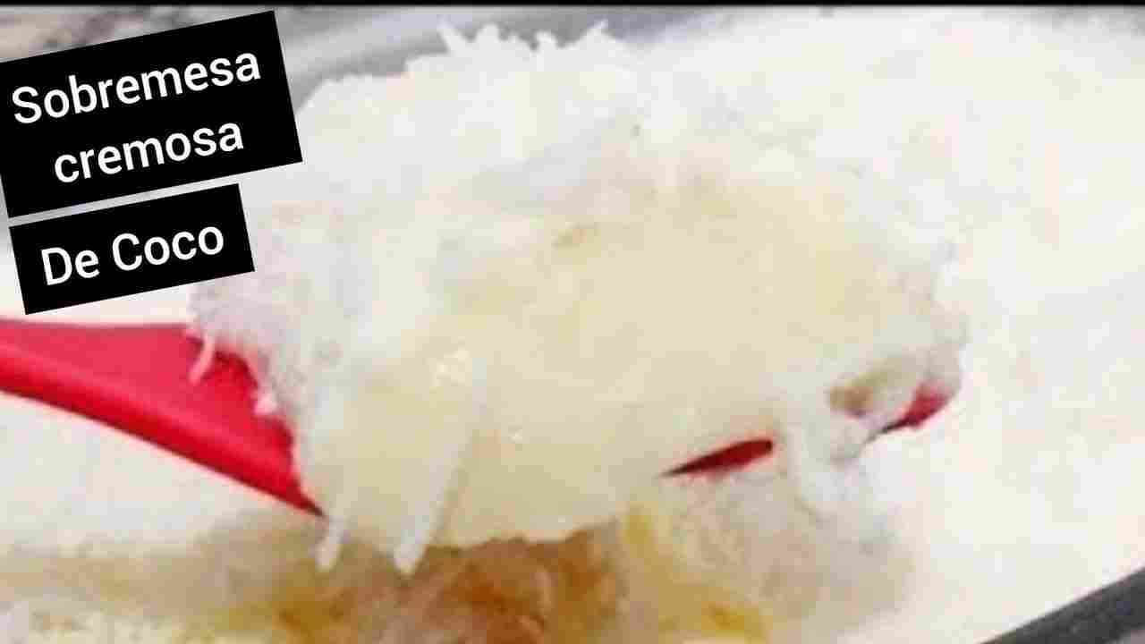 Sobremesa de Coco (Maria Mole Cremosa na Travessa)