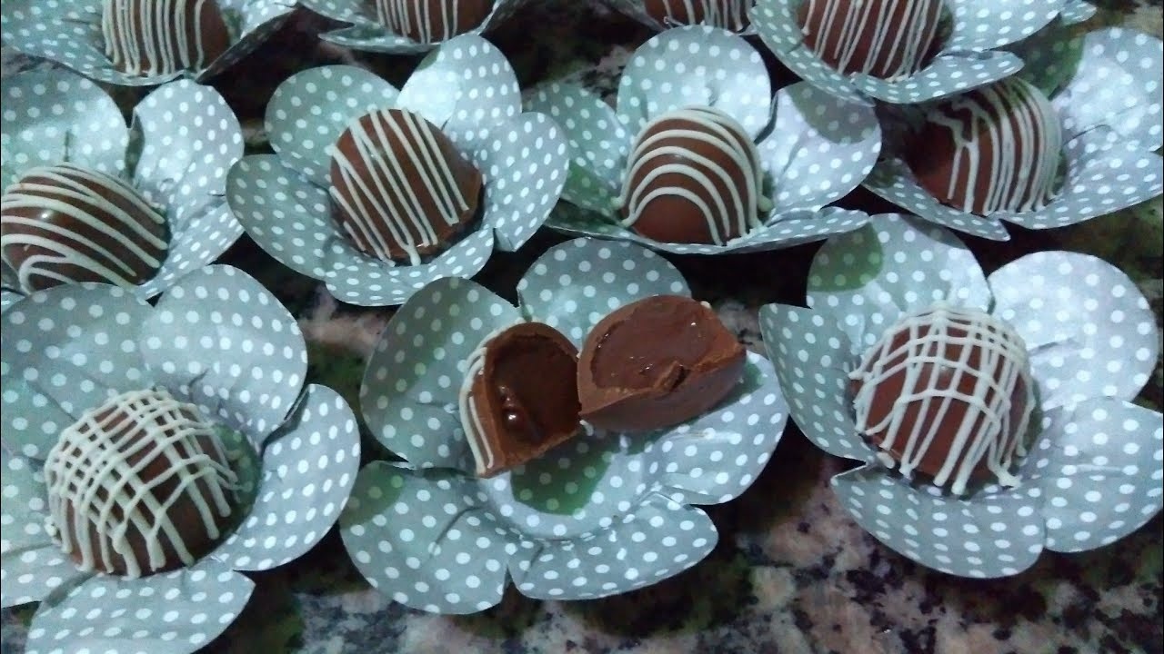 Mini Trufas de Café para Festas