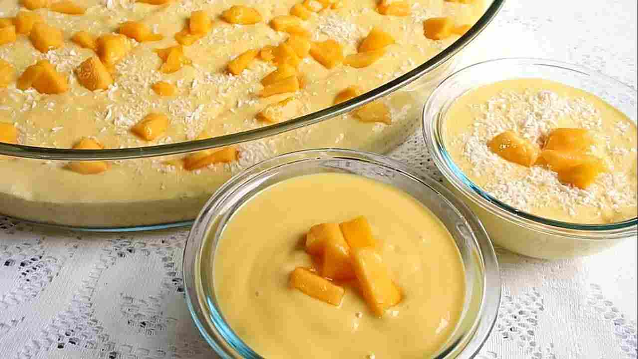 Mousse de Manga a Melhor Sobremesa de Natal e Ano Novo