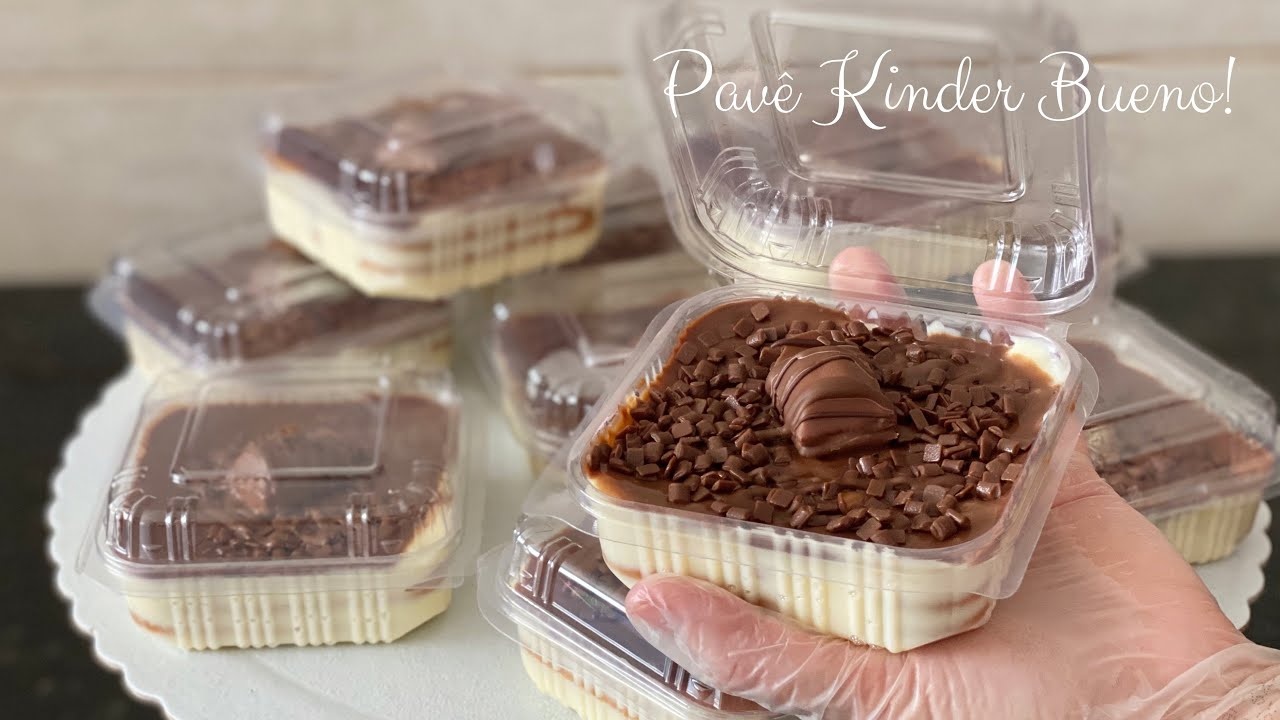 Multiplique Seu Dinheiro com Pavê no Pote Kinder Bueno