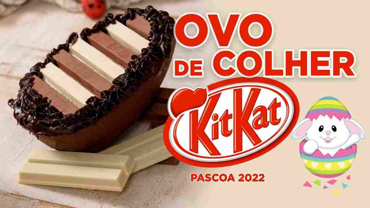 Como Fazer Ovo de Colher Kit Kat - Páscoa