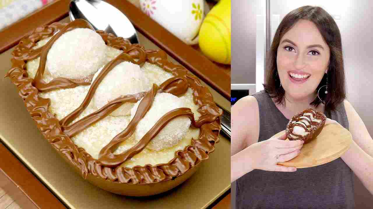 Ovo de Leite Ninho com Nutella de Colher Cook