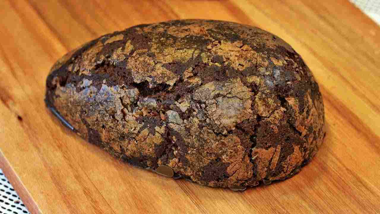 Ovo de Páscoa com Casca de Brownie Tendência 2019