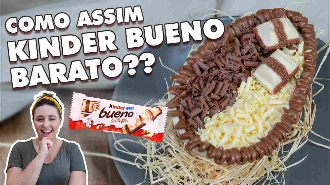 Ovo de Kinder Bueno com Creme Kinder Barato - Especial de Páscoa