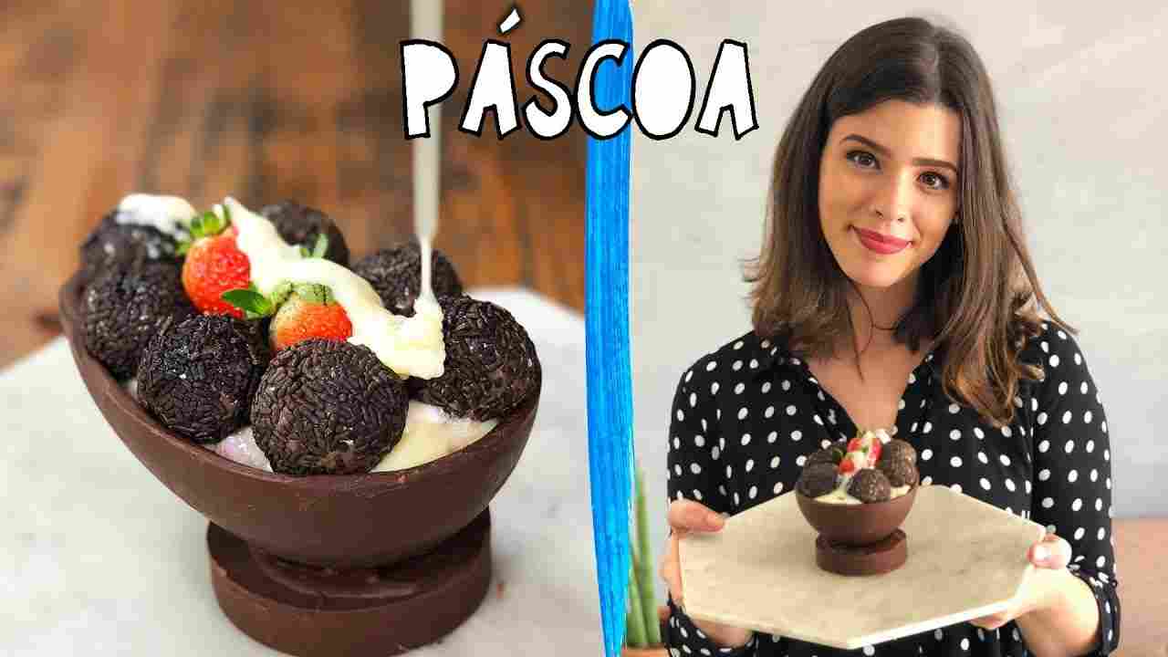 Ovo de Páscoa Trufado de Brigadeiro Cremoso