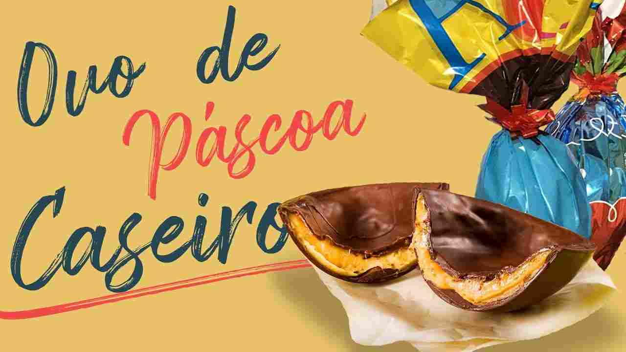 Ovo de Páscoa Trufado de Maracujá,super Fácil de Fazer!!!