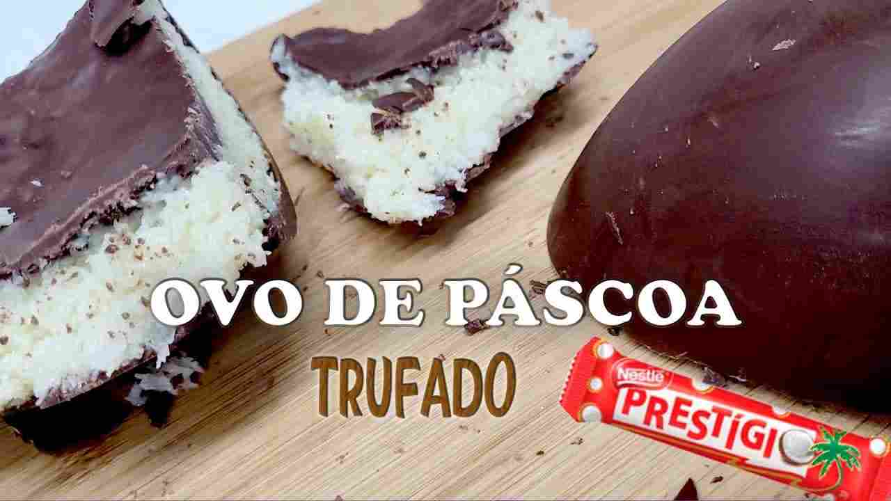 Ovo de Páscoa Trufado de Prestígio