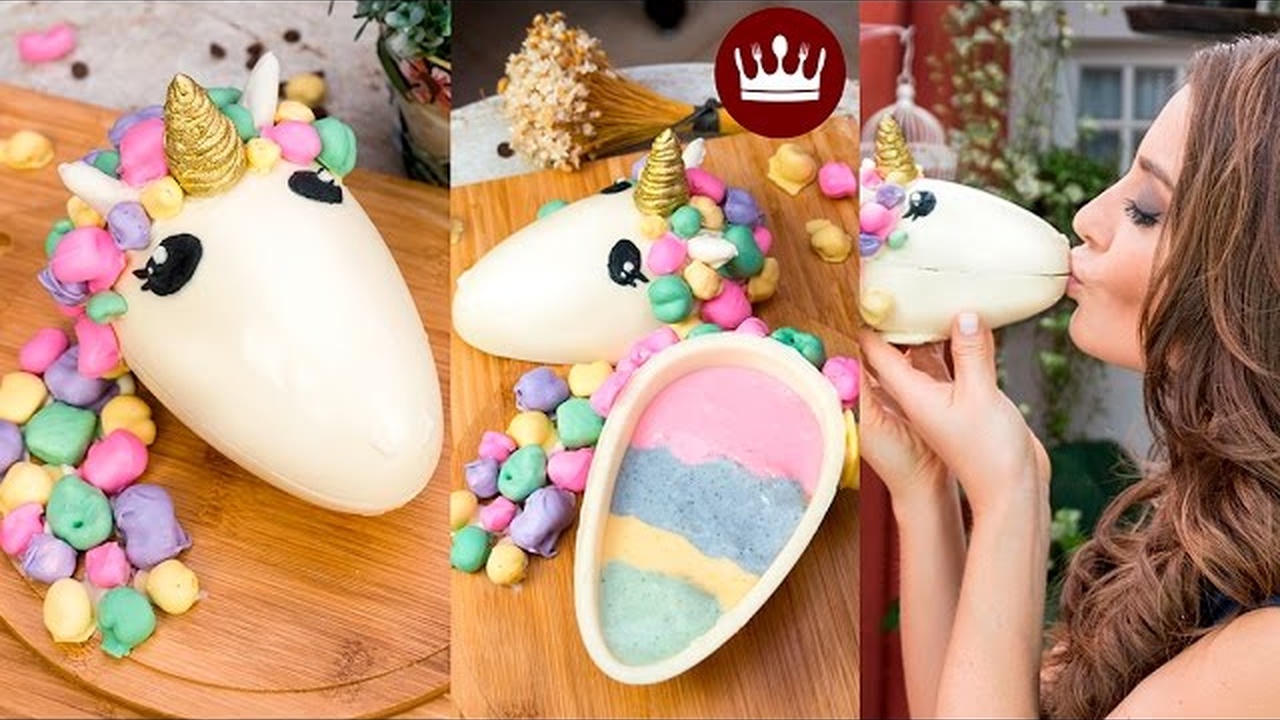 Ovo de Páscoa Unicórnio