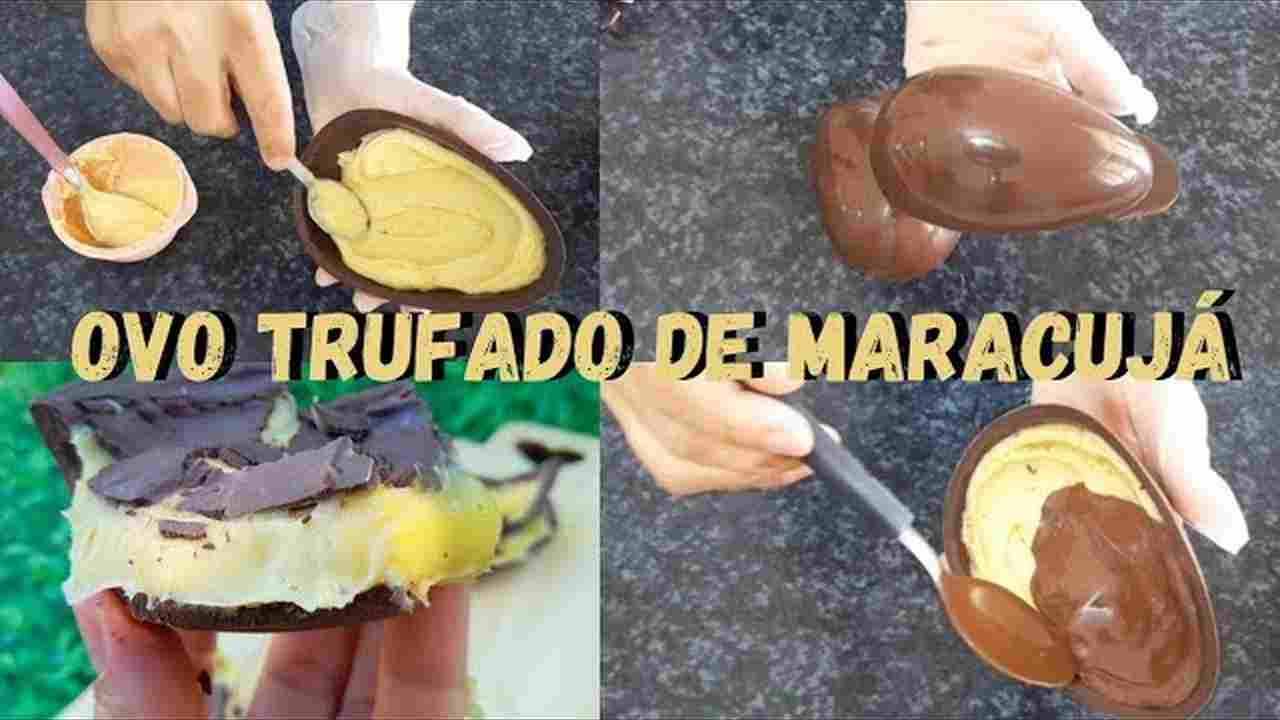 Ovo Trufado de Maracujá