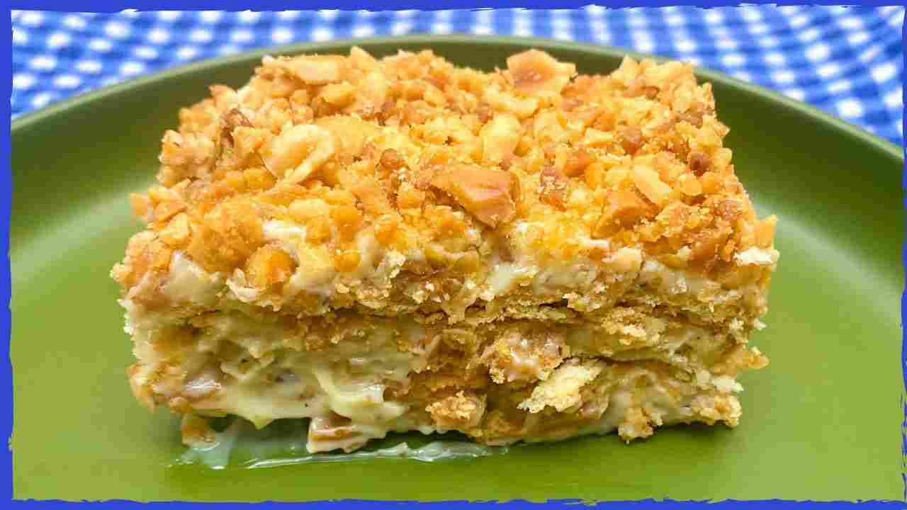 Pavê de Amendoim Fácil, Rápido e Delicioso Receitas Fáceis e Rápidas