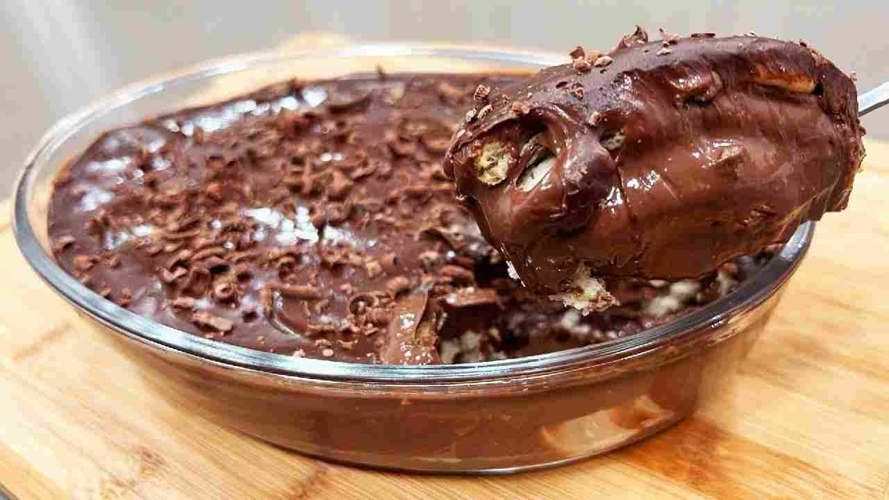 Sem Fogo! É Só Misturar! Pavê de Chocolate Super Fácil e Rápido! Cremosão! - Isamara Amâncio