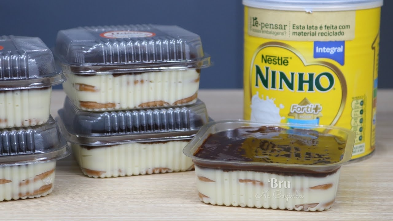 Pavê de Leite Ninho - Faça e Venda Pavê de Leite Ninho