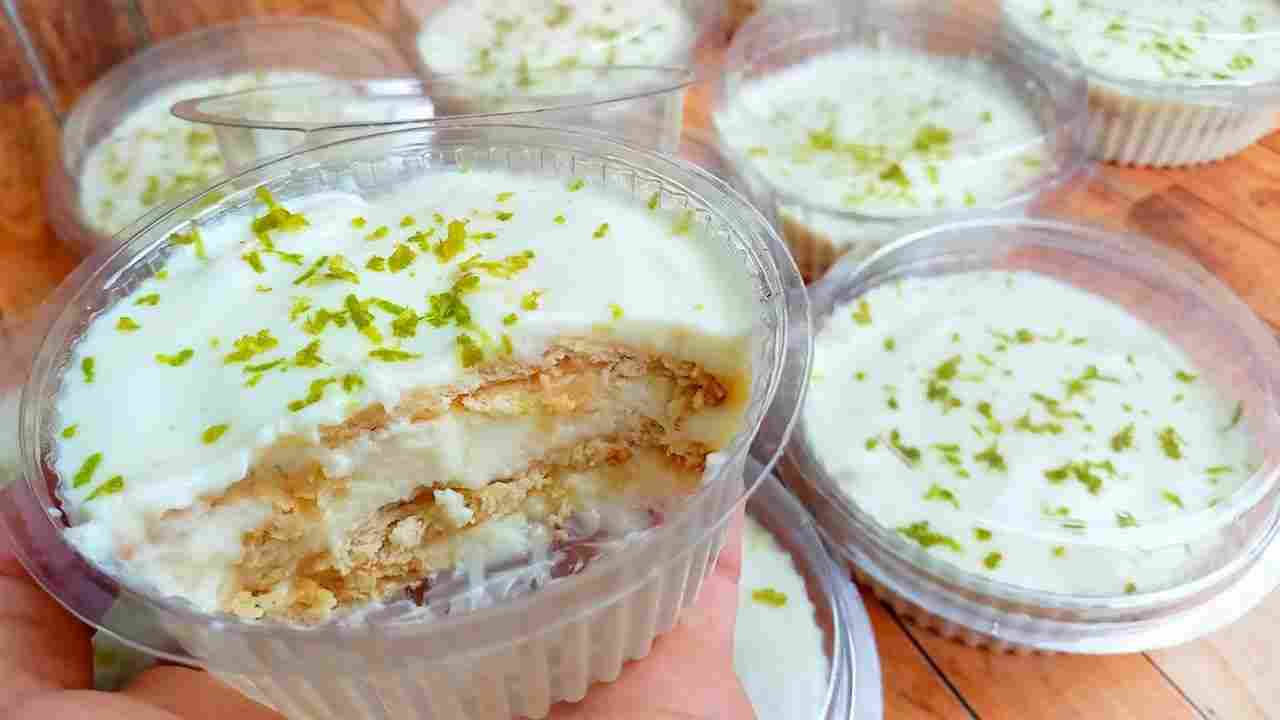 Pavê de Limão no Pote - Receita Fácil e Lucrativa para Vender