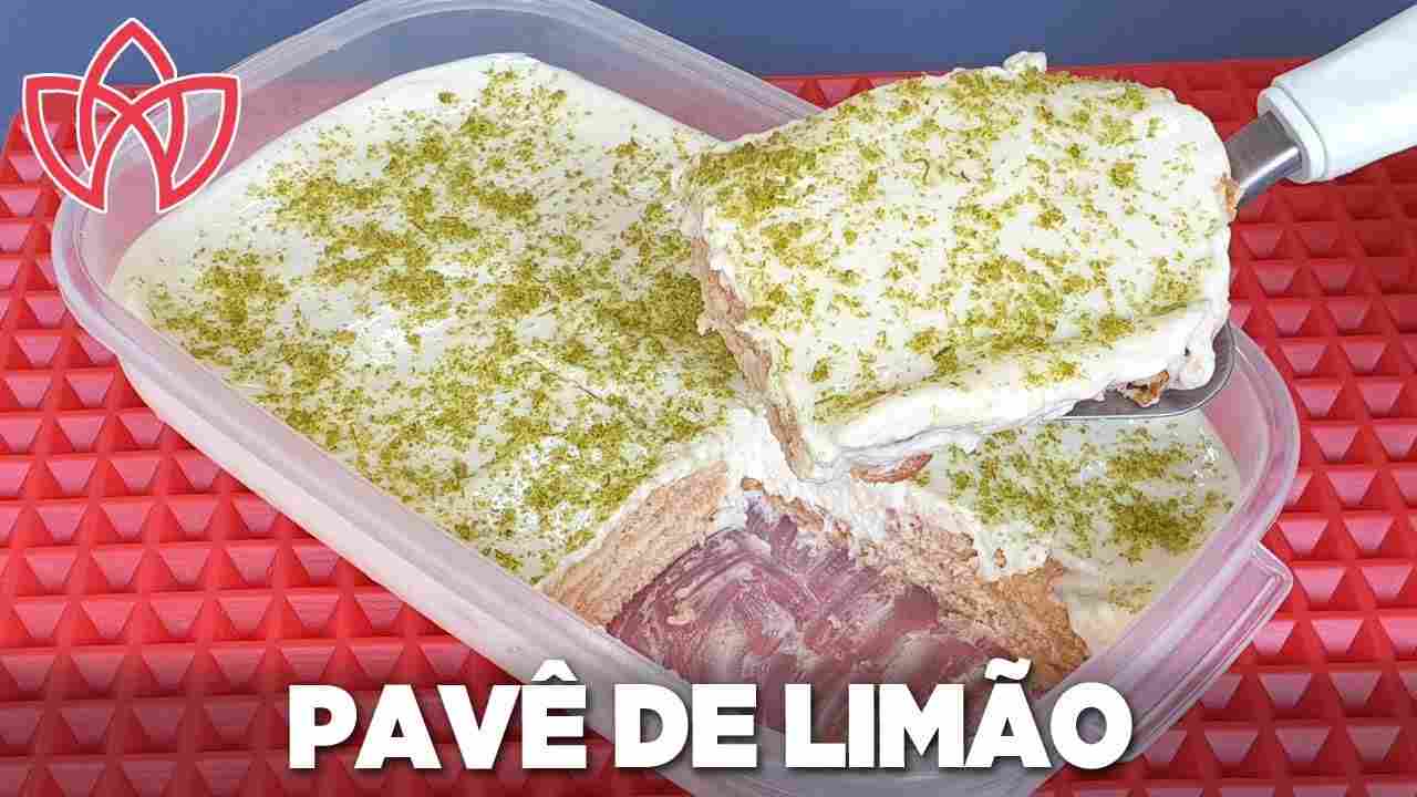 Pavê de Limão no Liquidificador (Não Vai ao Fogo) - Receita Fácil Tathi Calicchio