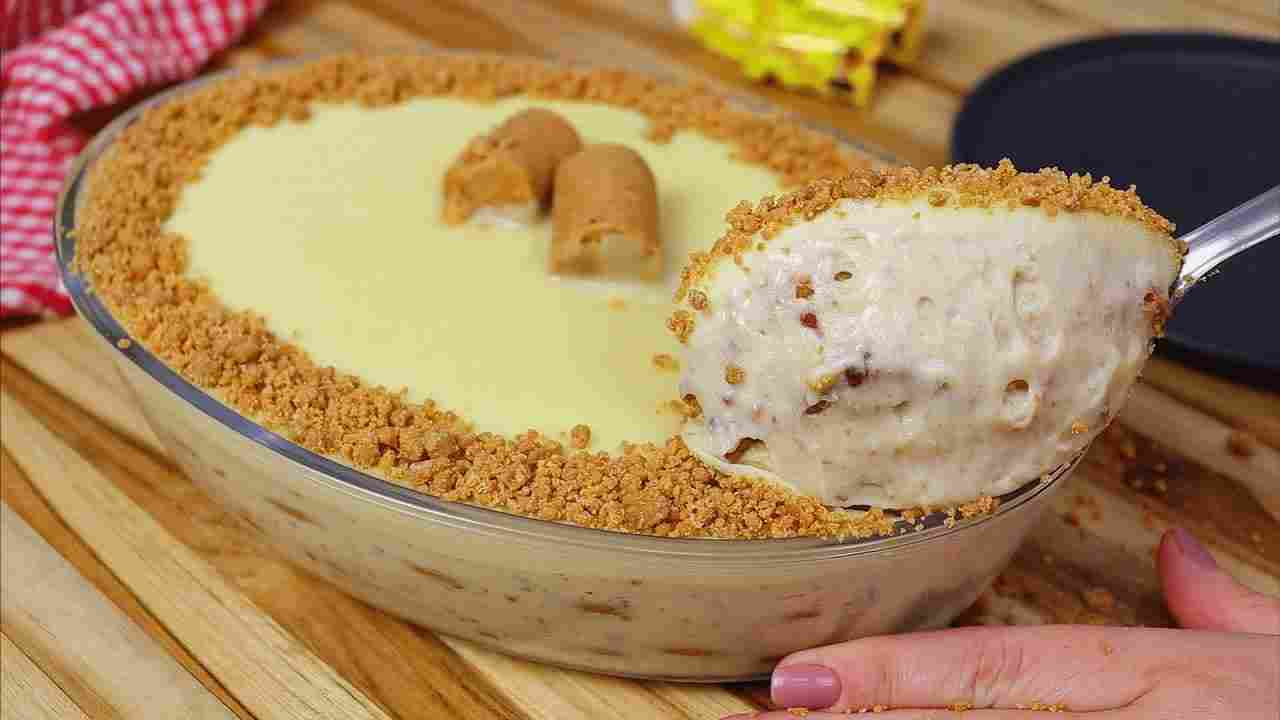 Pavê de Paçoca Cremoso e Super Fácil Receita de Festa Junina